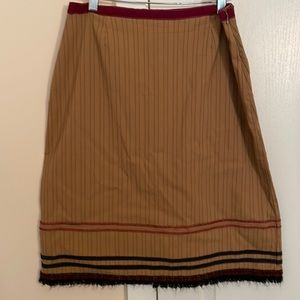 Russet colored Neesh skirt